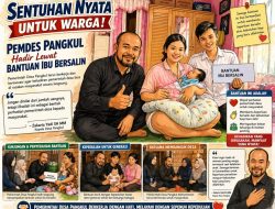 Sentuhan Nyata untuk Warga, Pemdes Pangkul Hadir Lewat Bantuan Ibu Bersalin