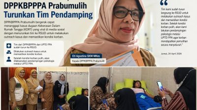 Korban KDRT Viral, DPPKBPPPA Prabumulih Turunkan Tim Pendamping