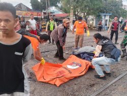 Tragis di Subuh Hari, Seorang Nenek Tewas Tertabrak Kereta Babaranjang di Perlintasan Prabumulih