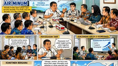 Wawako Prabumulih Bahas Peningkatan Layanan Air Minum, Fokus pada Kualitas dan Tarif