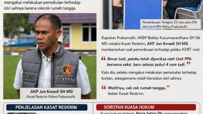 Pelaku KDRT Viral di Prabumulih Diperiksa, Akui Pemukulan: Motif Cekcok Rumah Tangga