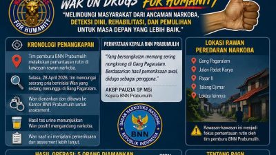 Diduga Pelanggan “Gang Pagaralam”, Seorang Wartawan Diamankan BNN Prabumulih