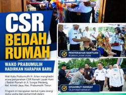 Wako Prabumulih Serahkan CSR Bedah Rumah, Hadirkan Harapan Baru bagi Warga Arimbi Jaya