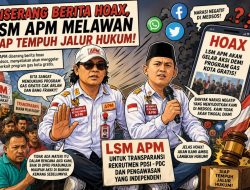 Diserang Berita Hoaks, LSM APM Melawan dan Siap Tempuh Jalur Hukum