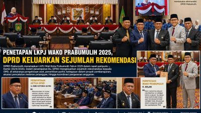 Penetapan LKPJ Wako Prabumulih 2025, DPRD Keluarkan Sejumlah Rekomendasi