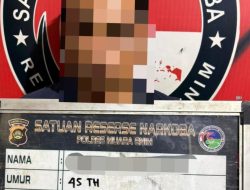 Pengedar Sabu Cinta Kasih Digerebek Polisi, Sita BB 21 Gram