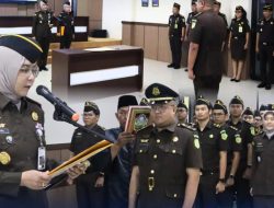 Kajari Prabumulih Lantik Pejabat Struktural Eselon V, Perkuat Kinerja Institusi