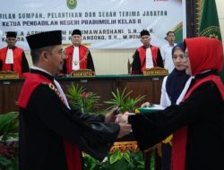 Ketua PN Prabumulih Resmi Dilantik Sugiri W Gantikan RA Asrinigrum, Pemkot Harap Perkuat Sinergi