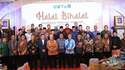 Wako Prabumulih Hadiri Halal Bihalal Perantau Sumbagsel di Griya Agung