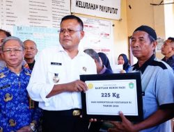 Dapat Suntikan Benih Padi, Petani Prabumulih Diharap Panen Lebih Maksimal