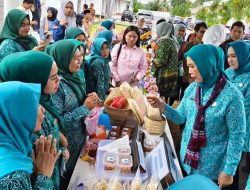 PKK Desa Karang Bindu Tampil Memikat di Pameran UMKM, Kuliner Lokal Jadi Sorotan