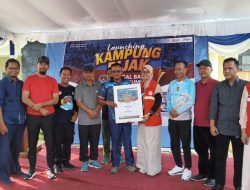 Wako Arlan Launching Kampung Bijak, Targetkan Prabumulih Bersih dan Aman