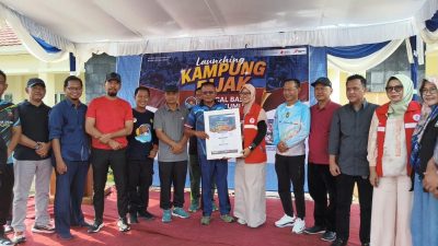 Wako Arlan Launching Kampung Bijak, Targetkan Prabumulih Bersih dan Aman