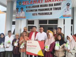 AZKO Berbagi Cahaya, Dorong Efisiensi Energi di Prabumulih. Wako: Mari Kita Hemat Energi, Cahaya Lebih Terang