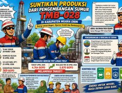 Suntikan Produksi dari Pengembangan Sumur TMB-028, Jaga Ketahanan Energi Nasional