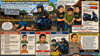 Dugaan Penganiayaan Berat Gegerkan Prabumulih, Pelaku Ditangkap Kurang dari 1 Jam