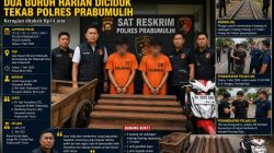 Gondol Rel Cadangan PT KAI, Dua Buruh Harian di Karang Raja Diciduk Tekab Polres Prabumulih
