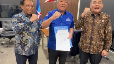 AHY Resmi Tetapkan Cik Ujang Ketua DPD Demokrat Sumsel, Kader Diminta Tegak Lurus dan Solid Menatap 2029