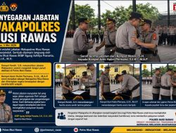 Penyegaran Jabatan di Polres Musi Rawas, Kompol Azmi Halim Permana Resmi Jabat Wakapolres, Kompol Hendri ke OKUT