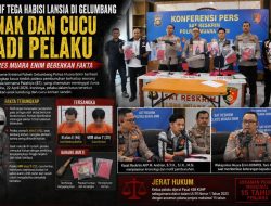 Dendam Lama Berujung Petaka, Anak dan Cucu Tega Habisi Lansia di Gelumbang