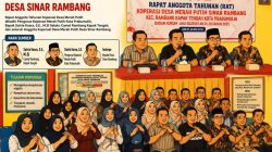 RAT Koperasi Merah Putih Sinar Rambang Bahas Penguatan Ekonomi Desa