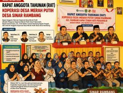 RAT Koperasi Merah Putih Sinar Rambang Bahas Penguatan Ekonomi Desa