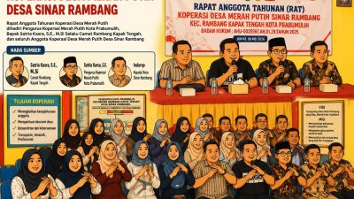 RAT Koperasi Merah Putih Sinar Rambang Bahas Penguatan Ekonomi Desa