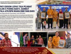 Bupati Edison Sambut Kepala ATR/BPN Muara Enim yang Baru