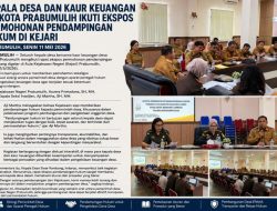 Kepala Desa dan Kaur Keuangan se-Kota Prabumulih Ikuti Ekspos Permohonan Pendampingan Hukum di Kejari