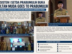 Asisten I Setda Prabumulih Buka Sultan Muda Goes To Prabumulih, Dorong Literasi Keuangan dan Wirausaha Anak Muda