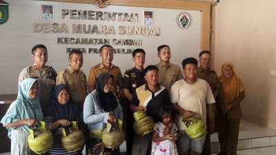 Operasi Pasar LPG 3 Kg di Muara Sungai, Pemkot Prabumulih Salurkan 200 Tabung Sesuai HET