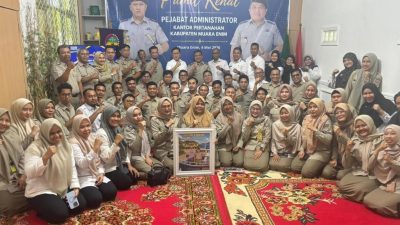 Selamat Datang Joni Effendi di Kantah Muara Enim, Resmi Jabat Kepala Kantah