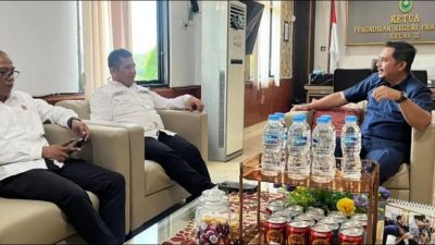 Kepala Kantah Prabumulih Silaturahmi ke PN, Ahmad Syaikhu dan Sugiri Perkuat Sinergi Antarinstansi