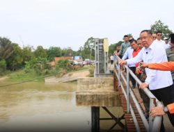 Wagub Sumsel Pastikan Jembatan Sungai Menang Dibangun Kembali Tahun 2027
