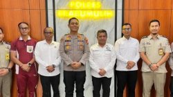 Kantor Pertanahan Prabumulih Silaturahmi ke Polres, Perkuat Sinergi Lintas Instansi