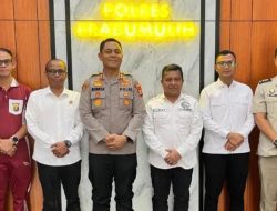 Kantor Pertanahan Prabumulih Silaturahmi ke Polres, Perkuat Sinergi Lintas Instansi