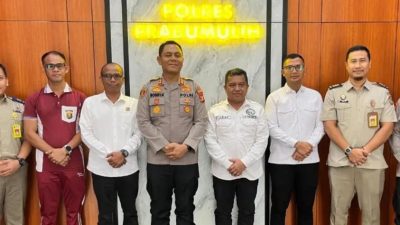Kantor Pertanahan Prabumulih Silaturahmi ke Polres, Perkuat Sinergi Lintas Instansi
